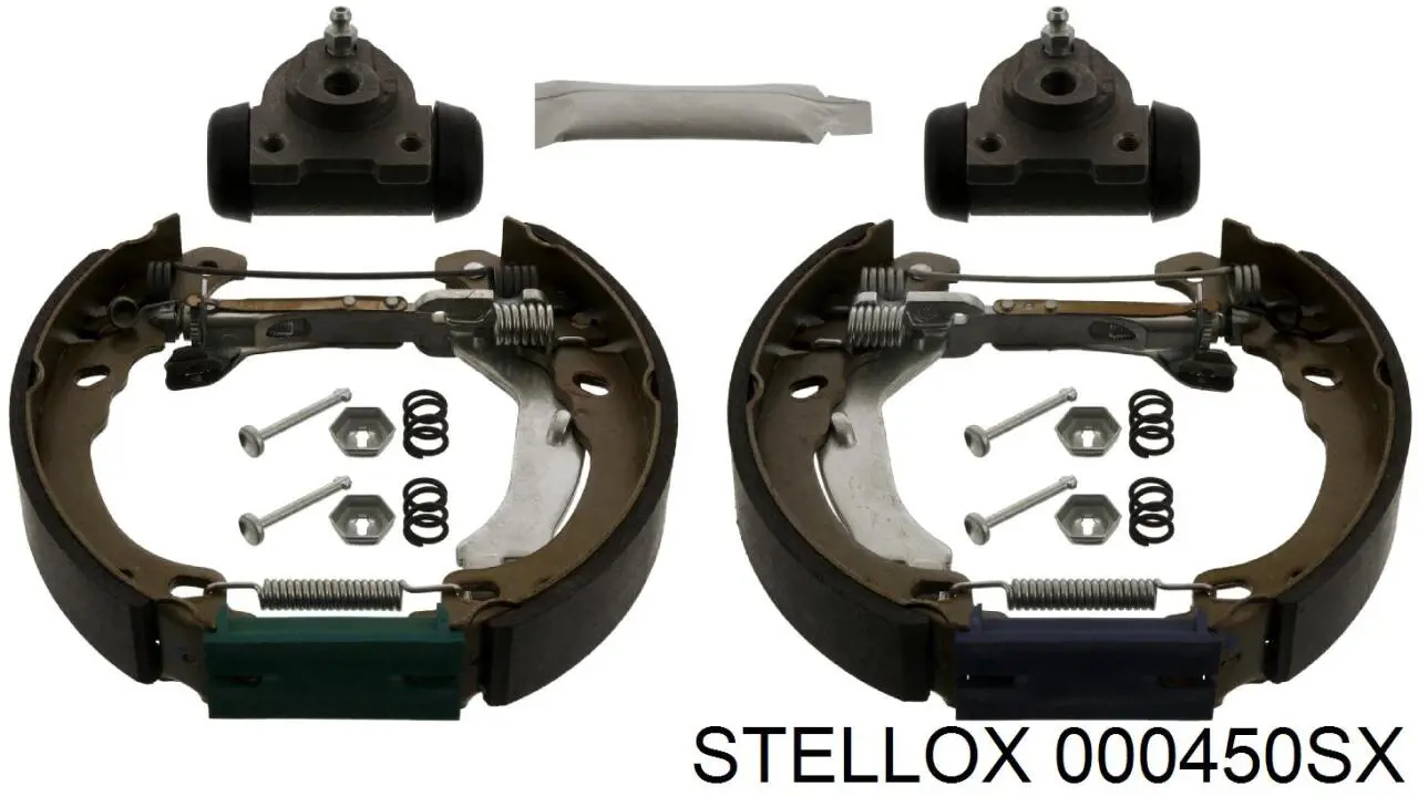000450SX Stellox Колодки гальмівні задні, барабанні