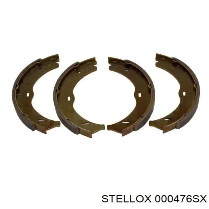 Колодки ручника / стоянкового гальма Stellox 000476SX ціна, від 18.25 USD