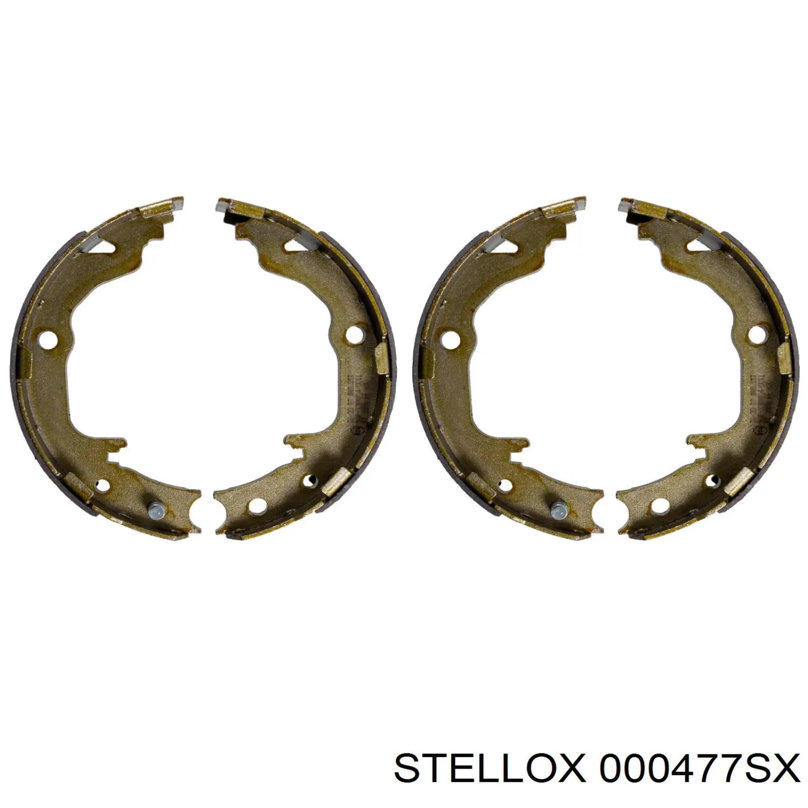 Купити 000477SX Stellox Гальмівні колодки гальма стоянки