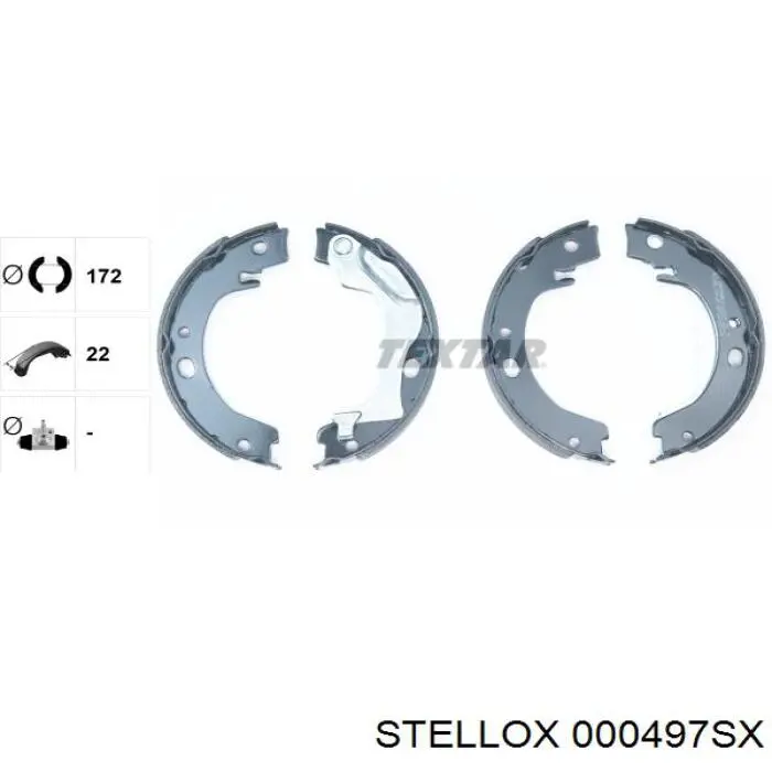 Купити 449502180 Toyota Колодки гальмові задні, барабанні