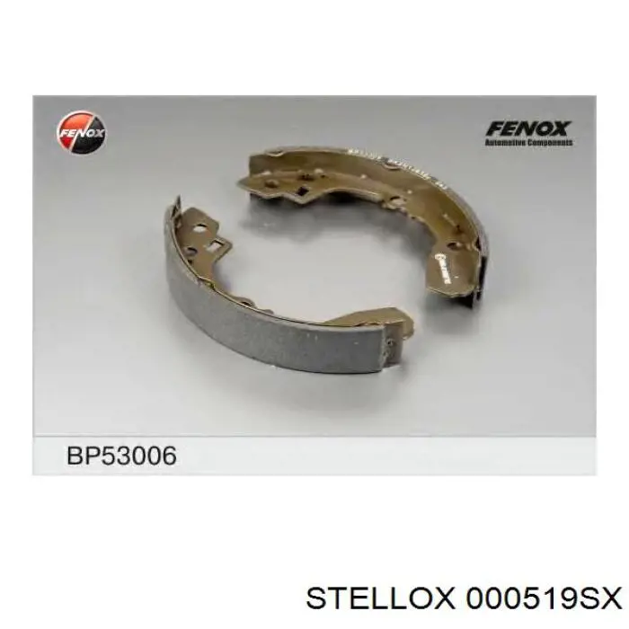 Колодки гальмові задні, барабанні Stellox 000519SX ціна, від 20.14 USD