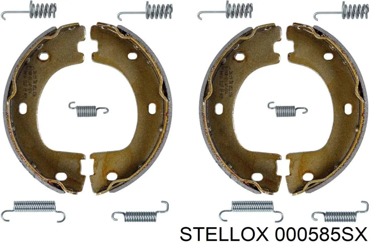 Колодки ручника A906420042064 Mercedes