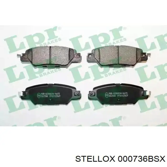 Задні гальмівні колодки Cifam 82211580 ціна, від 24.38 USD