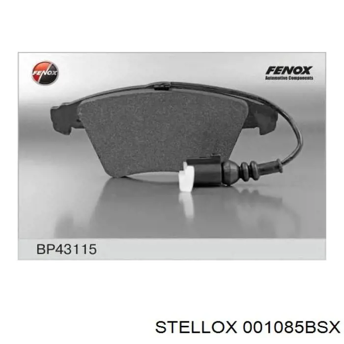 Тормозні колодки Stellox 001085BSX