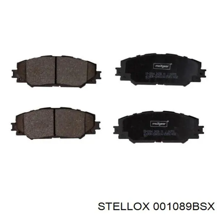 001089BSX Stellox Передні гальмівні колодки