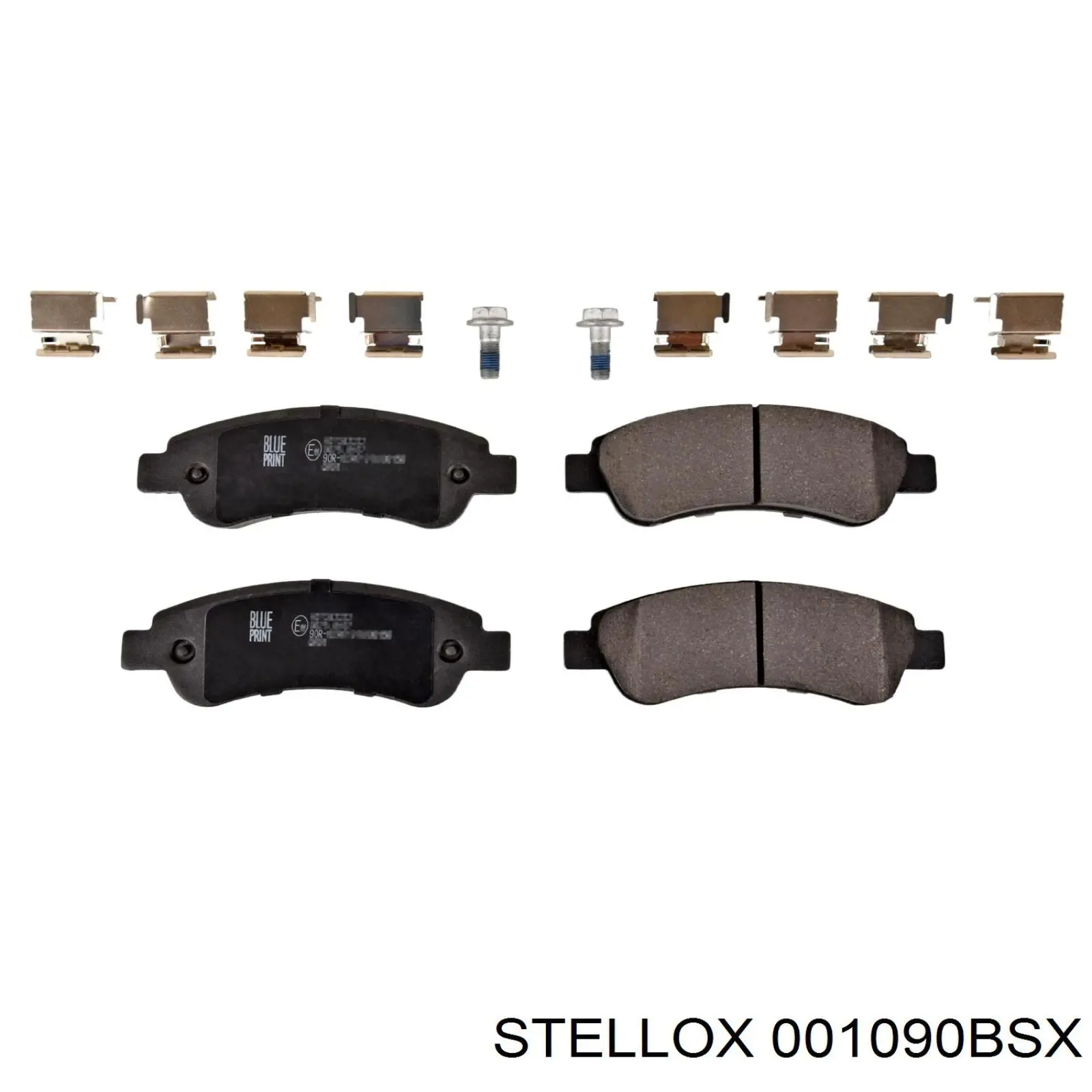 001090BSX Stellox Передні гальмівні колодки