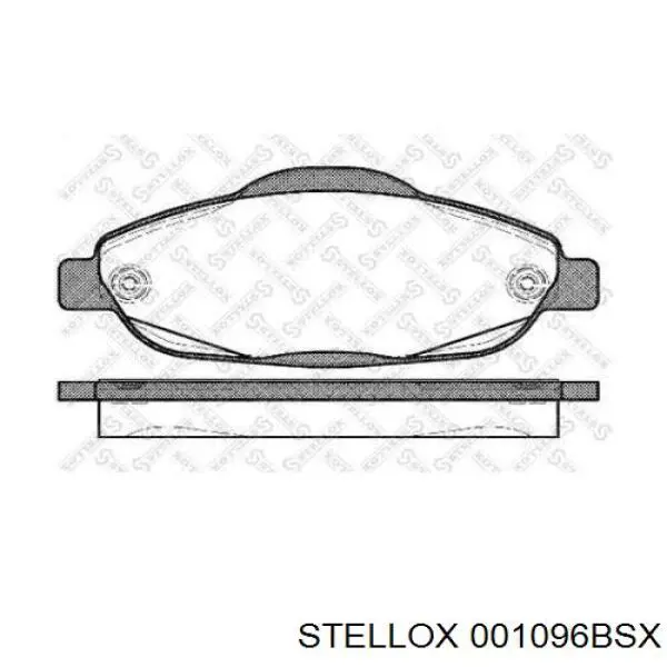 Гальмівні колодки Stellox 001096BSX ціна, від 29.99 USD