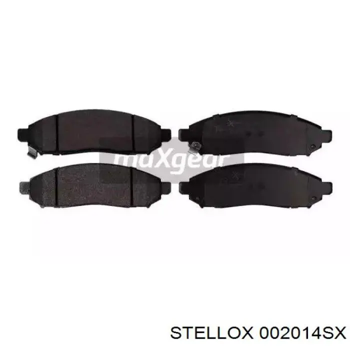 002014SX Stellox Передні гальмівні колодки