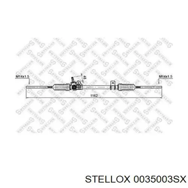 Управління рульове в зборі Stellox 0035003SX ціна, від 71.83 USD