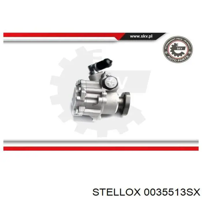 0035513SX Stellox насос гідропідсилювача керма (гпк)