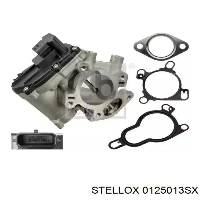 Клапан EGR рециркуляції газів Renault (RVI) 8200797706A