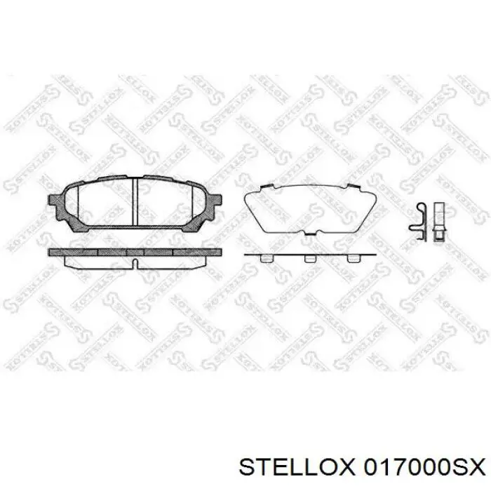 Гальмівні колодки Ford 710084 ціна, від 11.95 USD