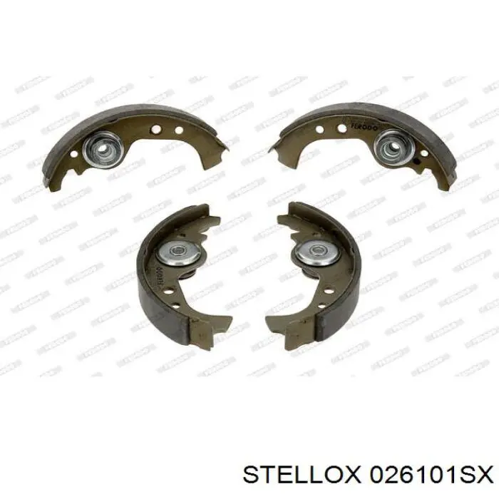 Колодки гальмові задні, барабанні 77362424 Fiat/Alfa/Lancia
