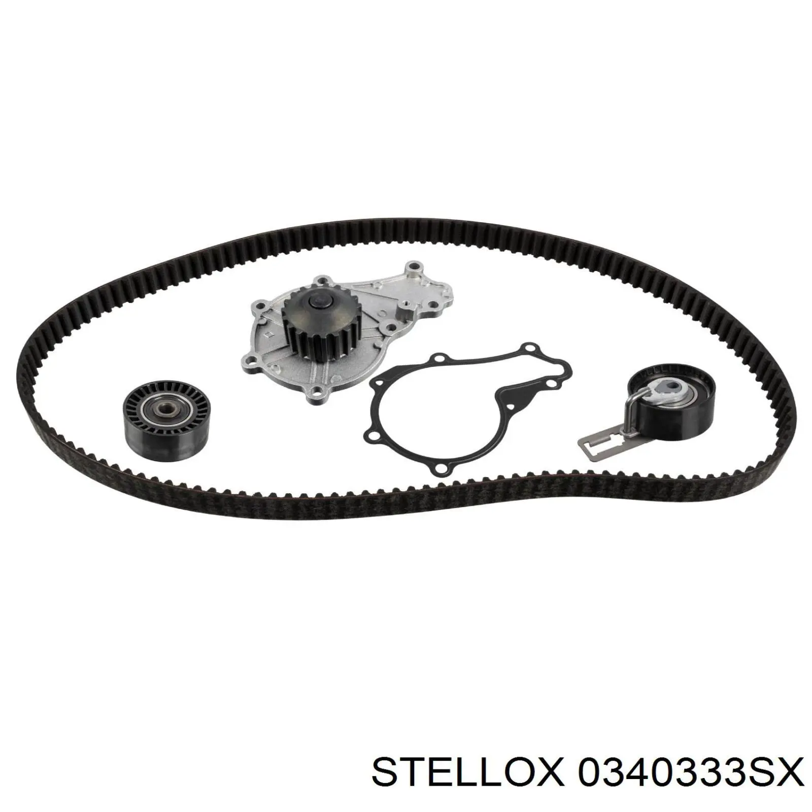 Ролик натягувача ременя ГРМ 0340333SX Stellox