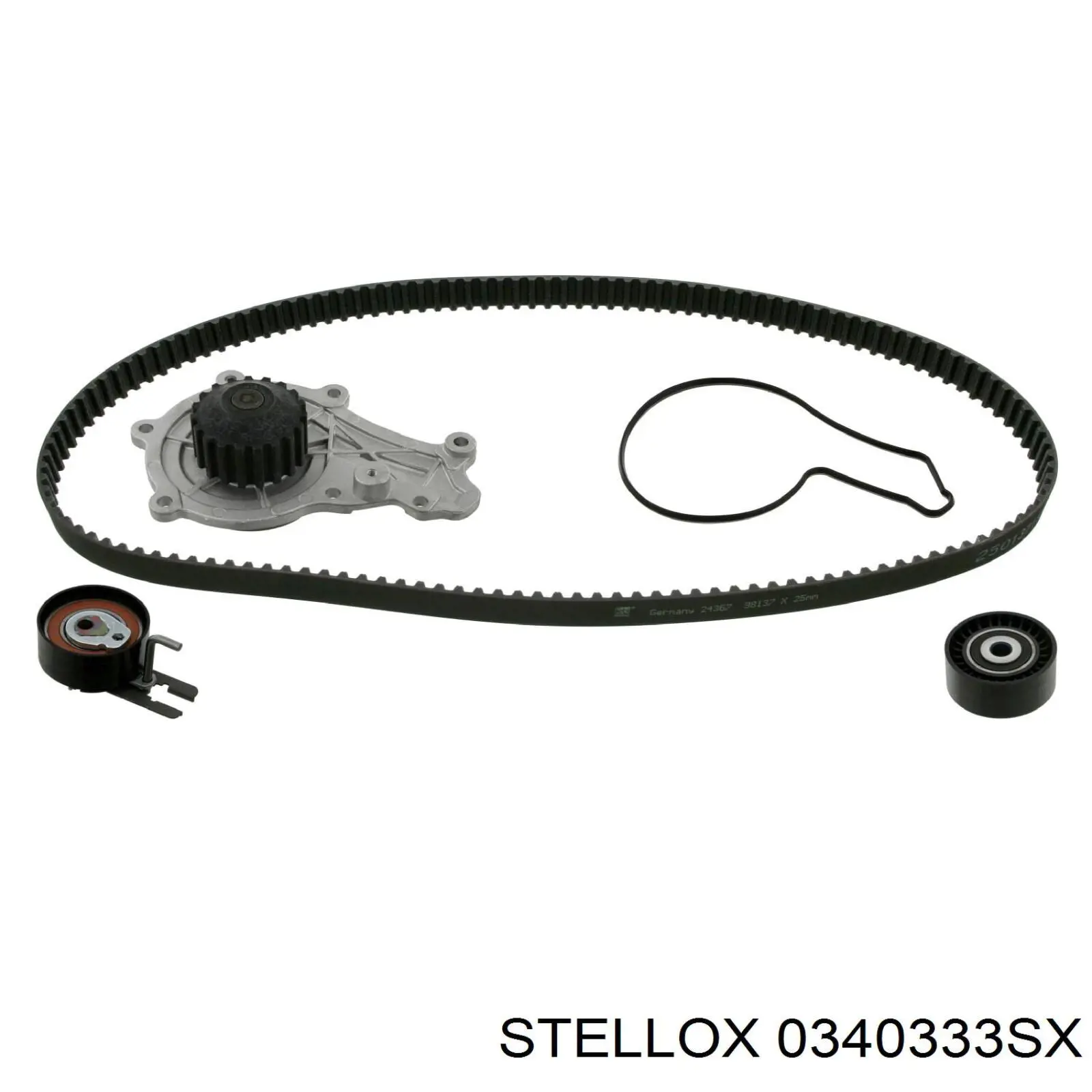 Купити 0340333SX Stellox Натяжний ролик