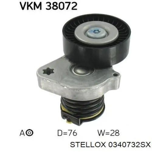 Натягувач приводного ременя Magneti Marelli MPQ0217 ціна, від 19.39 USD