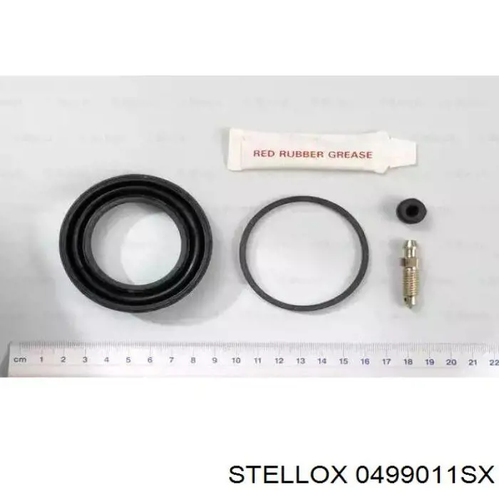 0499011SX Stellox ремкомплект супорту гальмівного переднього