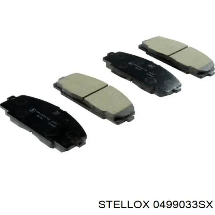 Купити 0499033SX Stellox Супорт гальмівного, заднього