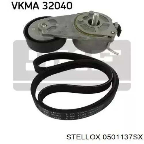 Клиновий ремінь Stellox 0501137SX ціна, від 12.39 USD