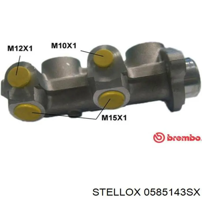 Циліндр гальмівний, головний 0585143SX Stellox