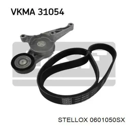 Клиновий ремінь Stellox 0601050SX ціна, від 8.13 USD