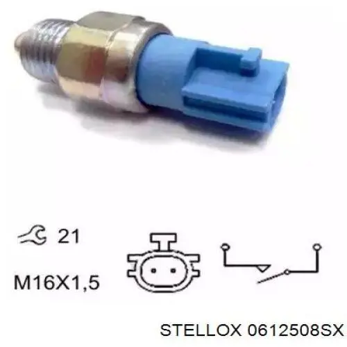 0612508SX Stellox Датчик включення ліхтарів заднього ходу
