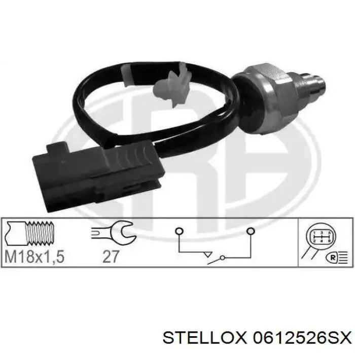 Датчик ліхтарів заднього ходу Febi 106283 ціна, від 8.87 USD