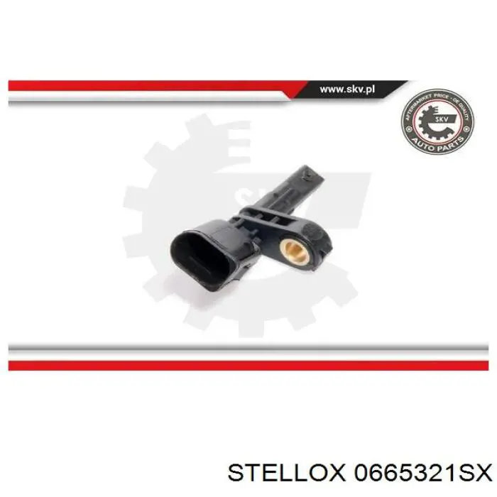 Купити 0665321SX Stellox Датчик АБС (ABS) передній, лівий