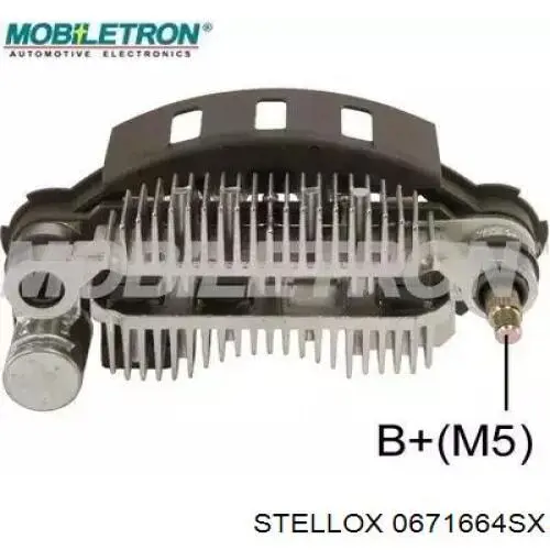 Реле зарядки генератора Stellox 0671664SX ціна, від 11.19 USD