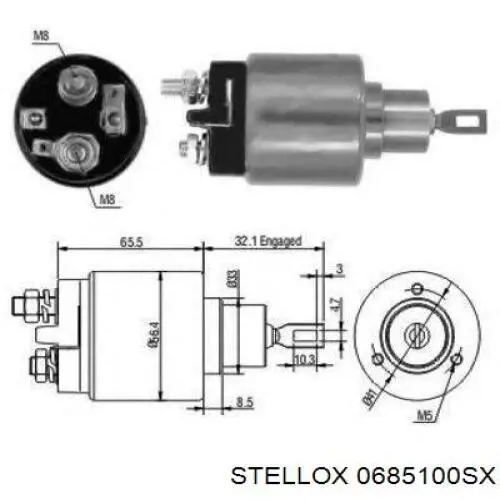 Контактор Stellox 0685100SX ціна, від 19.76 USD