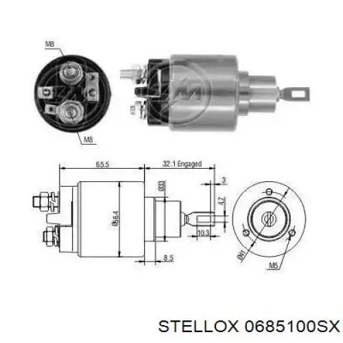 Контактор Magneti Marelli AME0126 ціна, від 19.79 USD