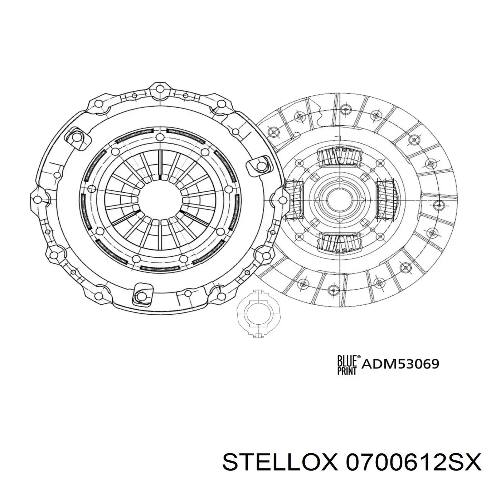 Купити 0700612SX Stellox Підшипник включення зчеплення