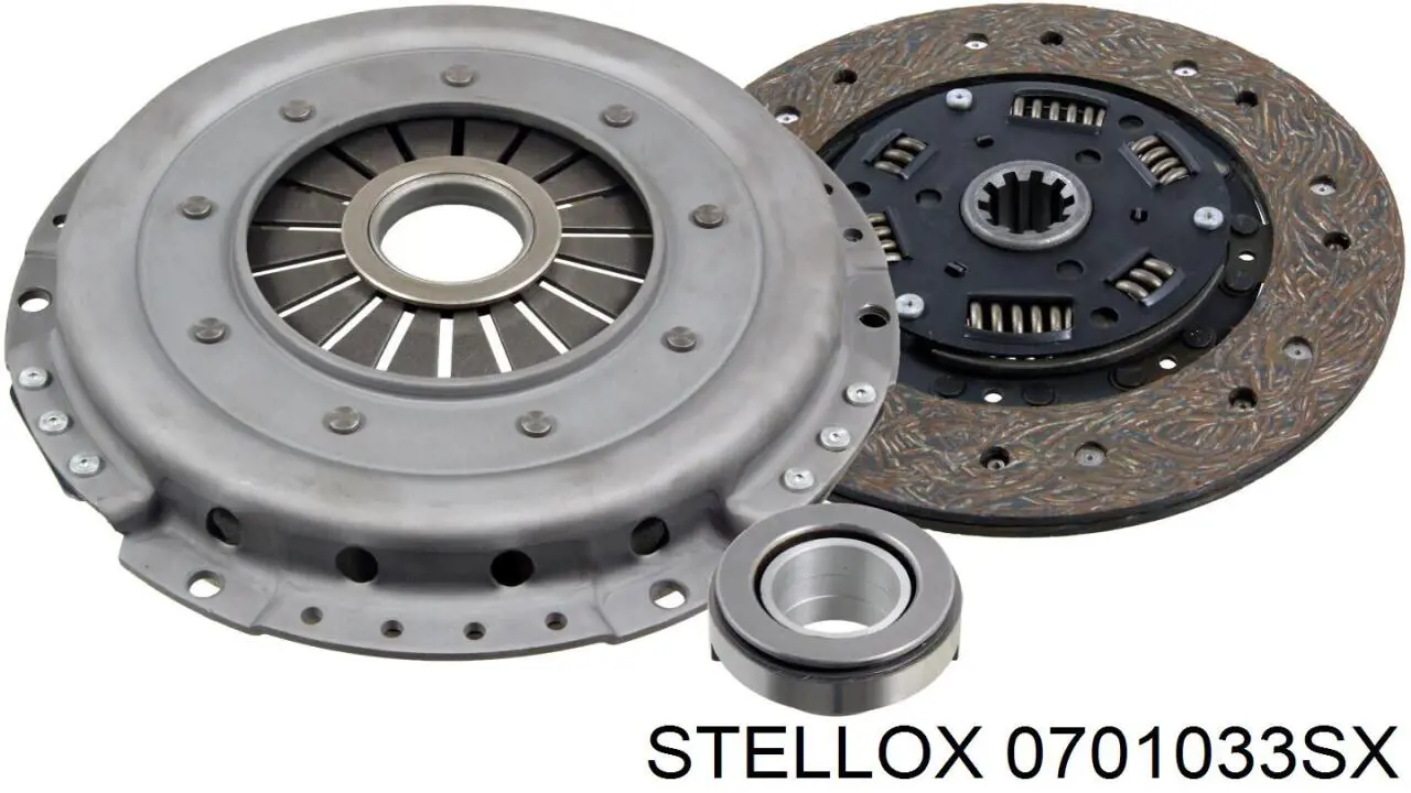 Комплект зчеплення (3 частини) Stellox 0701033SX ціна, від 122.95 USD