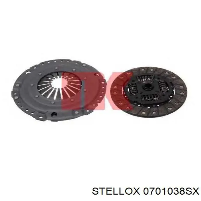 0701038SX Stellox комплект зчеплення (3 частини)