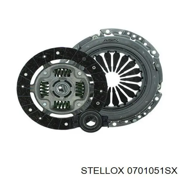 Комплект зчеплення (3 частини) Stellox 0701051SX ціна, від 91.31 USD