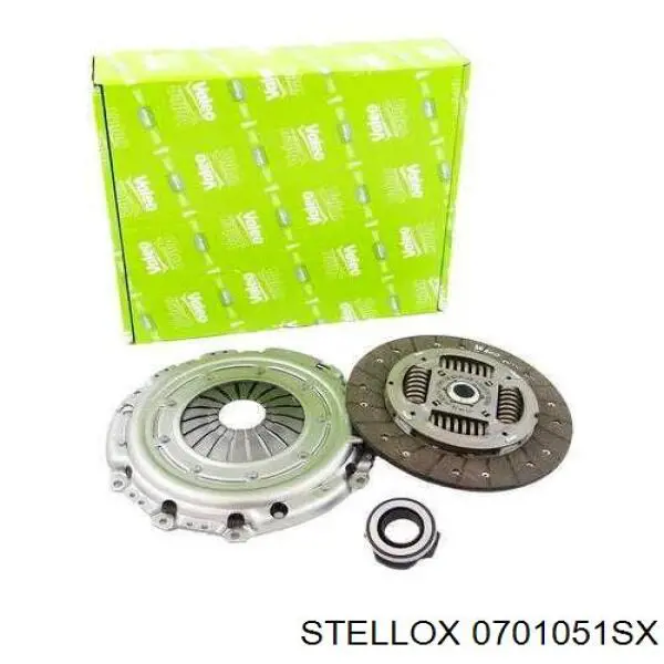 Купити 0701051SX Stellox Комплект зчеплення (диск, корзина, підшипник)