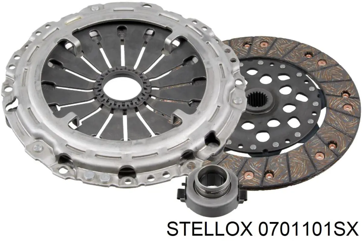 0701101SX Stellox комплект зчеплення (3 частини)