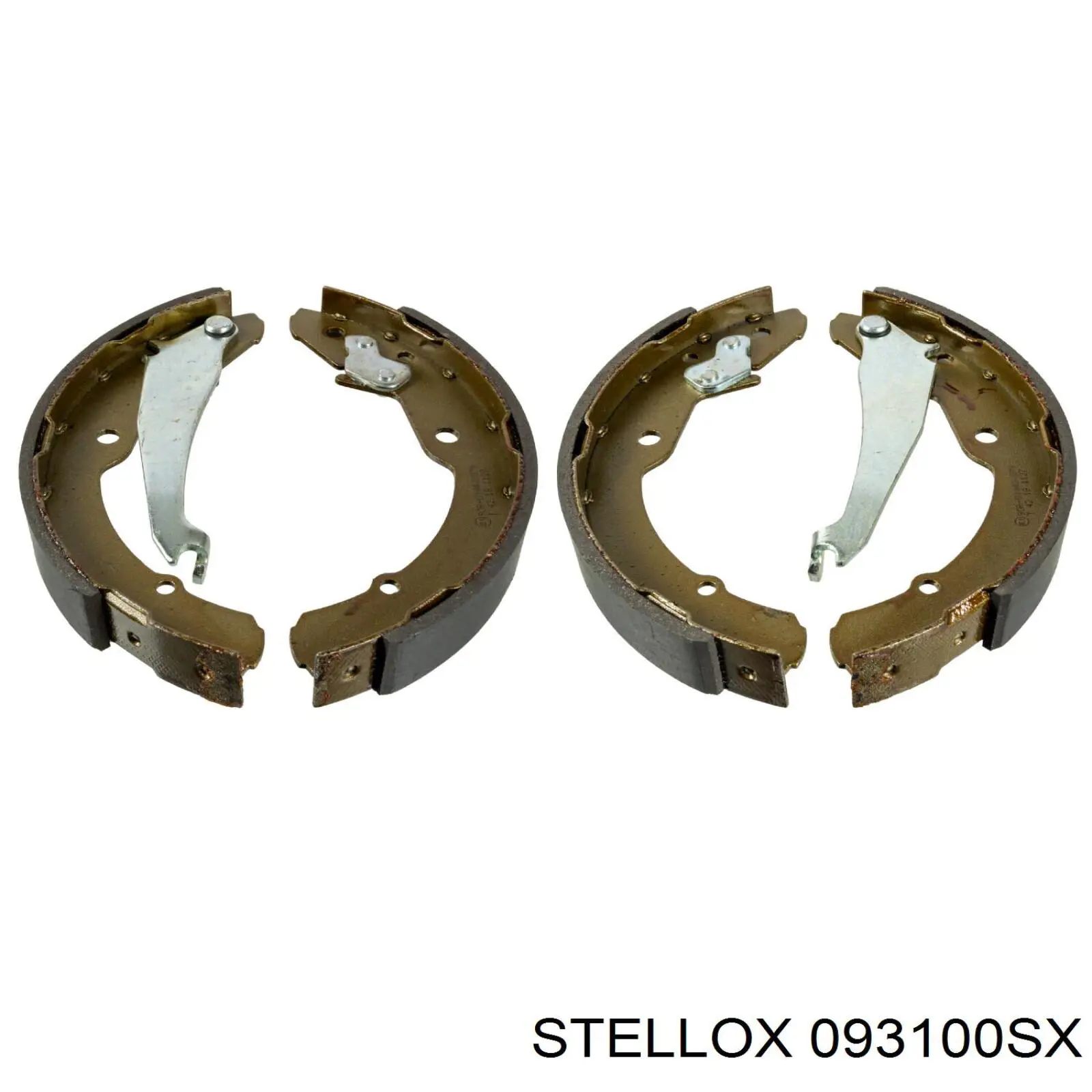 Колодки гальмові задні, барабанні Stellox 093100SX ціна, від 23.97 USD