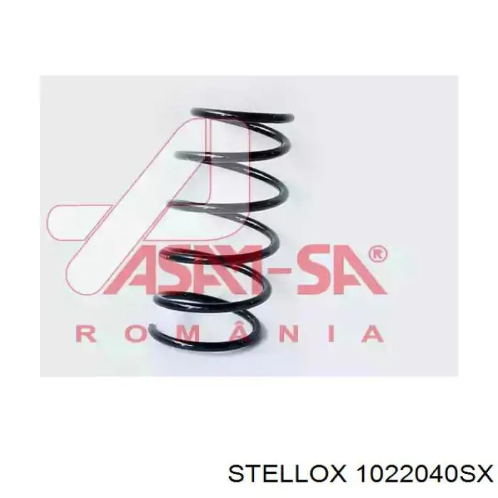 Пружина передня 1022040SX Stellox