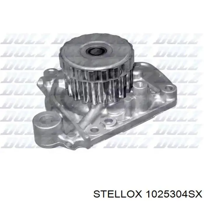 1025304SX Stellox Радіатор охолодження двигуна