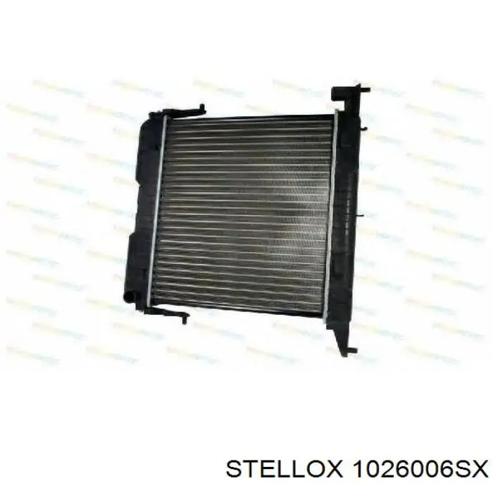 1026006SX Stellox радіатор охолодження двигуна