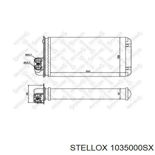 Радіатор пічки (обігрівача) Sato Tech H21212 ціна, від 21.29 USD