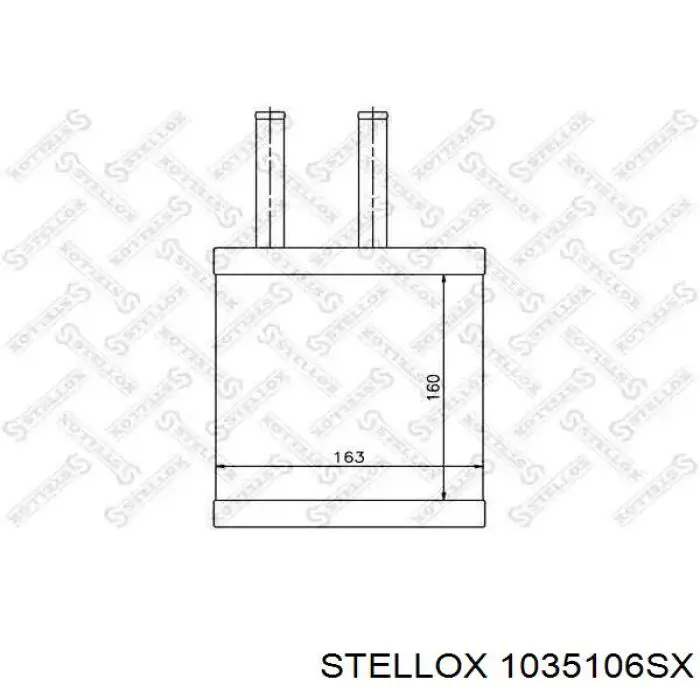 Купити 1035106SX Stellox Теплообмінник