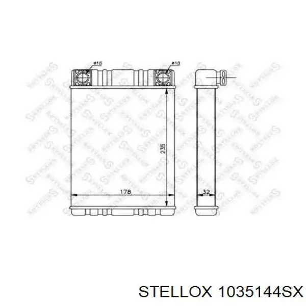 Радіатор пічки (обігрівача) VALEO 812321 ціна, від 31.88 USD
