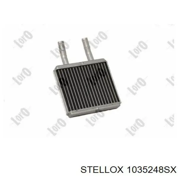 1035248SX Stellox Радіатор опалювача салону