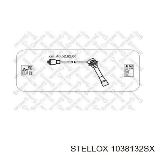 Купити 1038132SX Stellox Провід високовольтні, комплект