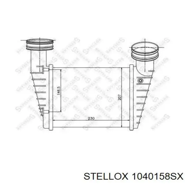 Система охолодження наддувочного повітря Stellox 1040158SX ціна, від 62.87 USD