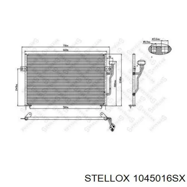 Конденсатор кондиціонера Delphi TSP0225143 ціна, від 72.97 USD