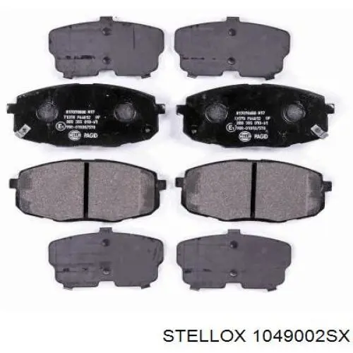 Тормозні колодки Stellox 1049002SX