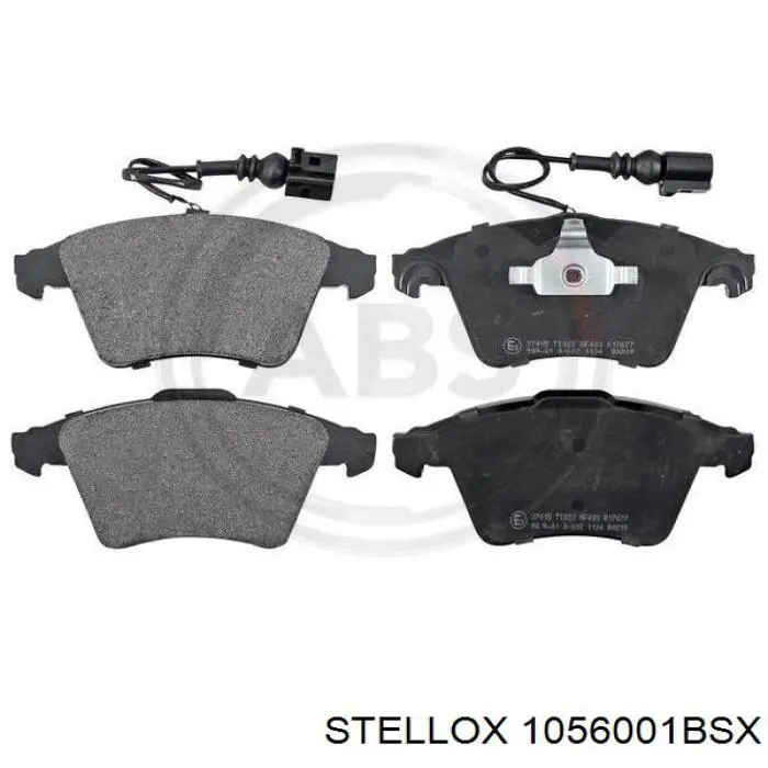 Гальмівні колодки Stellox 1056001BSX ціна, від 35.64 USD